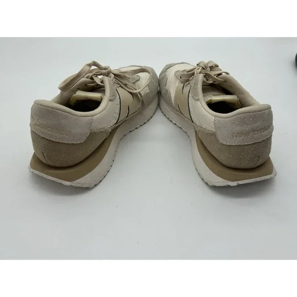 New Balance 237 Sneaker Womens 9 Cream Shoe Running Jogging Performance Gym - Picture 8 of 11